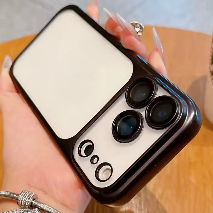 Transparente Hartplastik Hülle/Case mit farbigen Akzenten für iPhone 17 Pro, 17 Pro Max | ZITOCASES®