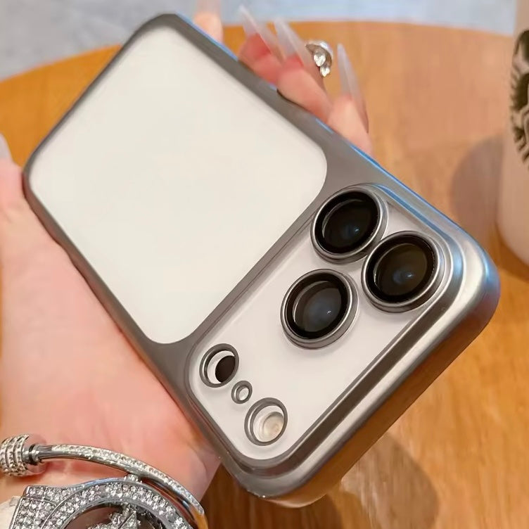 Transparente Hartplastik Hülle/Case mit farbigen Akzenten für iPhone 17 Pro, 17 Pro Max | ZITOCASES®