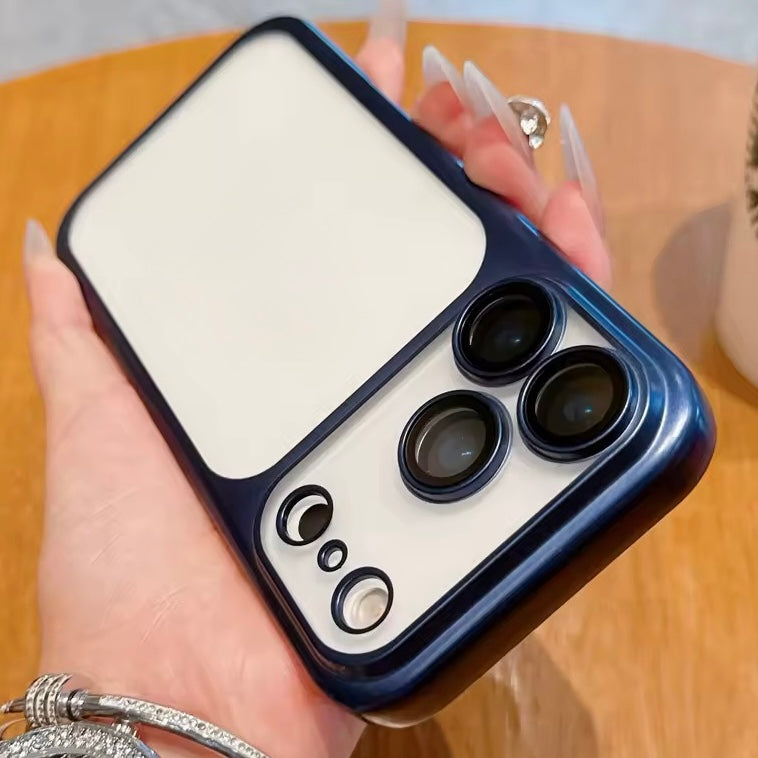 Transparente Hartplastik Hülle/Case mit farbigen Akzenten für iPhone 17 Pro, 17 Pro Max | ZITOCASES®