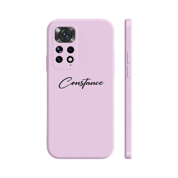 Personalisierte Silikon Hülle/Case mit individuellem Namen/Wort für Xiaomi Poco-Serie | ZITOCASES®