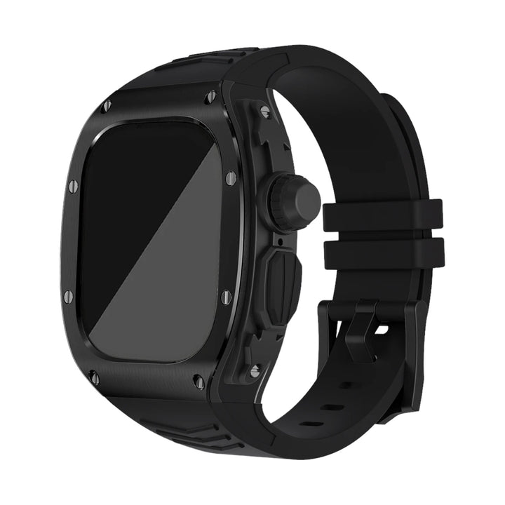 Edelstahl 2-in-1 Luxus-Gehäuse Hülle/Case inkl. Silikon Armband für Apple Watch Series 10 | ZITOCASES®