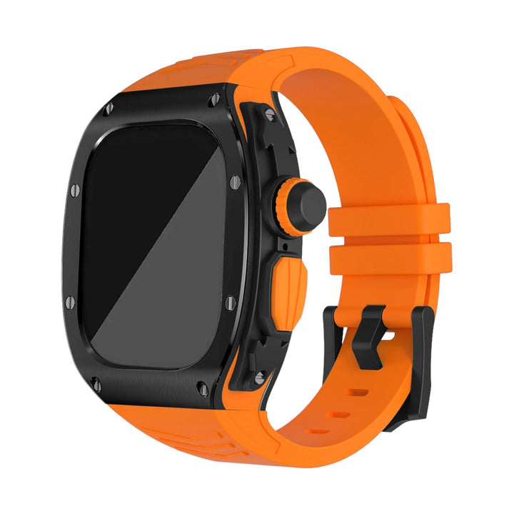 Edelstahl 2-in-1 Luxus-Gehäuse Hülle/Case inkl. Silikon Armband für Apple Watch Series 10 | ZITOCASES®