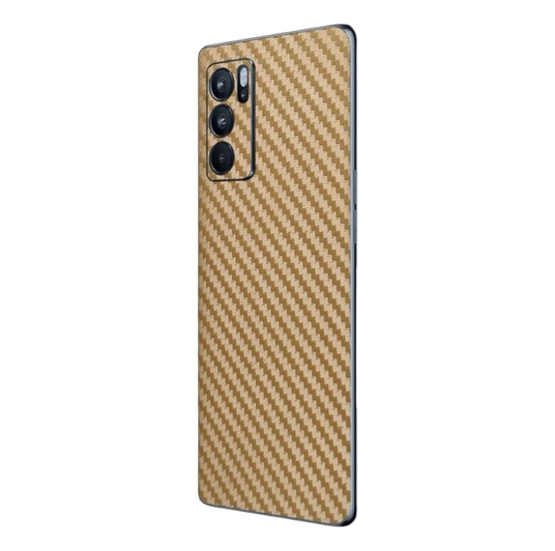 Carbon Optik Backcover/Rückseite Schutzfolie/Skin für Oppo Reno 13, 12, 11, 10-Serie | ZITOCASES®