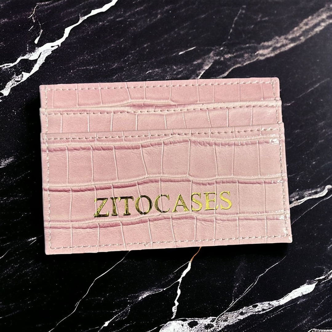 Krokodil Kunstleder Wallet/Kartenetui/Geldbörse/Kartenhülle/Kartenwallet | ZITOCASES®