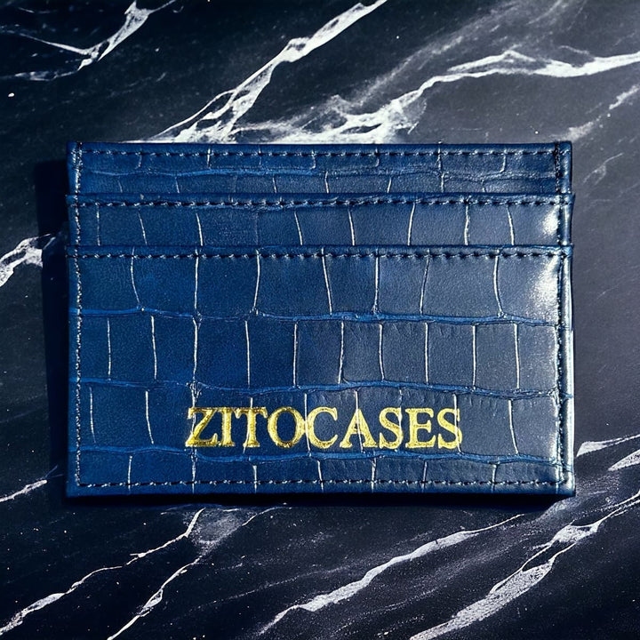 Krokodil Kunstleder Wallet/Kartenetui/Geldbörse/Kartenhülle/Kartenwallet | ZITOCASES®