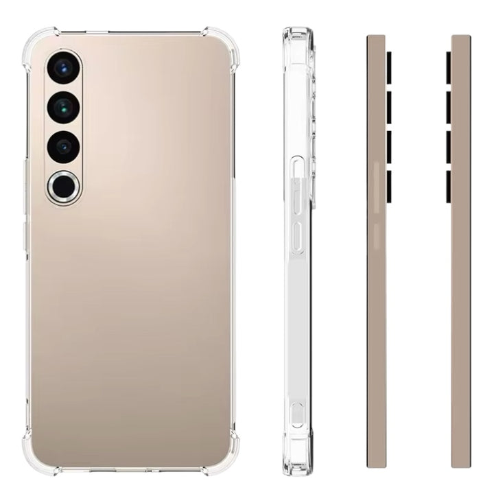 Transparente Airbag Soft Hülle/Case für Meizu 16, 16 Plus, 17, 17 Pro, 18, 18 Pro, 20 Infinity | ZITOCASES®