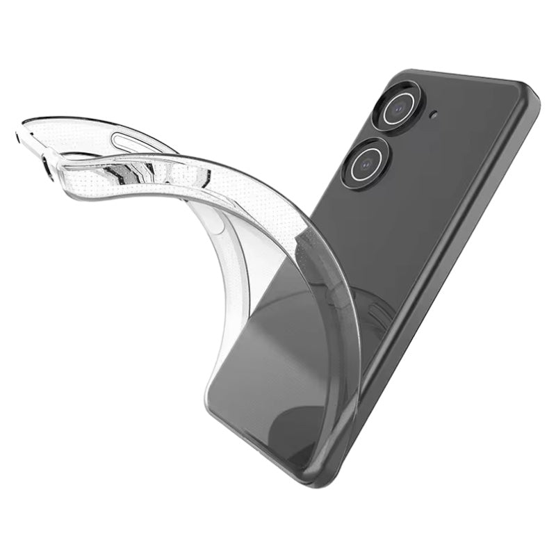 Transparente 1,5mm Silikon Hülle/Case für Asus ROG Phone 9, 9 Pro, 8, 8 Pro, 7 Ultimate, 7, 6D, 6D Ultimate, 6, 6 Pro, 5s, 5s Pro, 5, 5 Ultimate, 3, 2, ZenFone 11 Ultra, 10, 9, 8, 7 Pro, 6 | ZITOCASES®