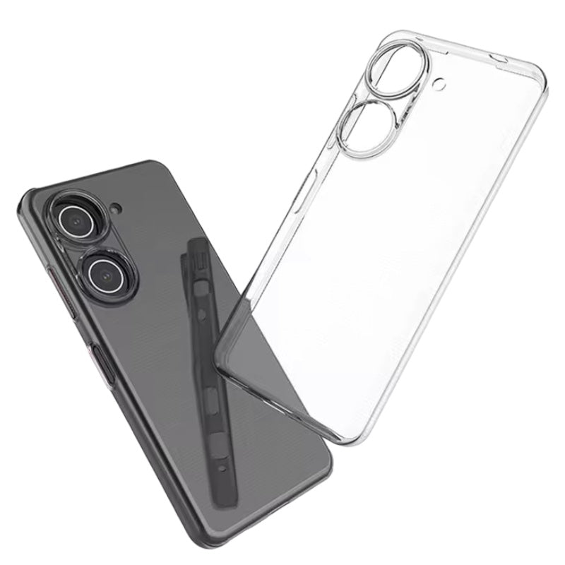 Transparente 1,5mm Silikon Hülle/Case für Asus ROG Phone 9, 9 Pro, 8, 8 Pro, 7 Ultimate, 7, 6D, 6D Ultimate, 6, 6 Pro, 5s, 5s Pro, 5, 5 Ultimate, 3, 2, ZenFone 11 Ultra, 10, 9, 8, 7 Pro, 6 | ZITOCASES®