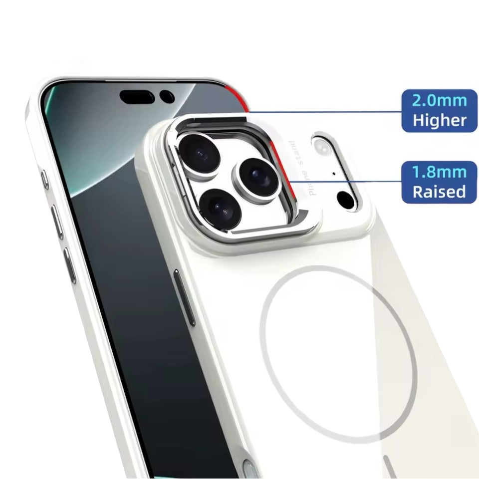 Hochglanz MagSafe/Magnet Hülle/Case mit integriertem Ständer für iPhone 17 Pro, 17 Pro Max | ZITOCASES®