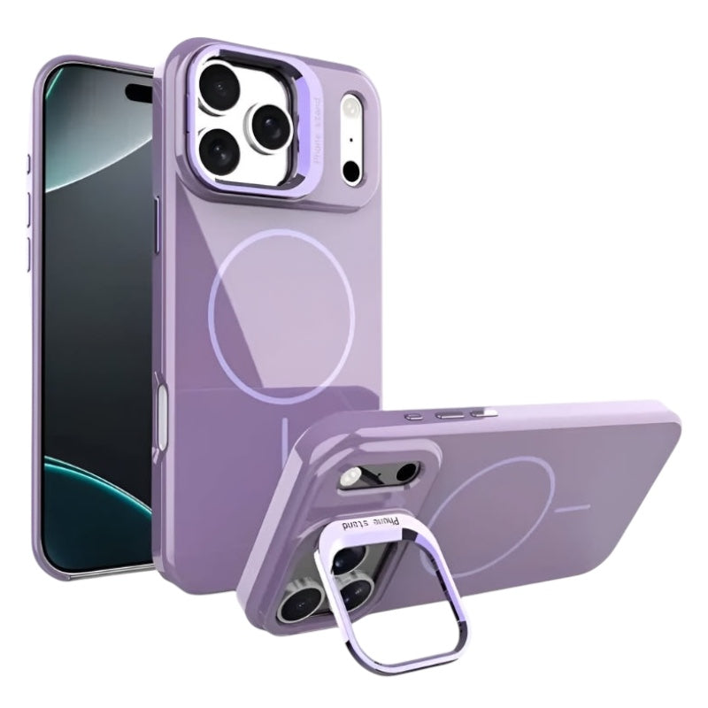 Hochglanz MagSafe/Magnet Hülle/Case mit integriertem Ständer für iPhone 17 Pro, 17 Pro Max | ZITOCASES®