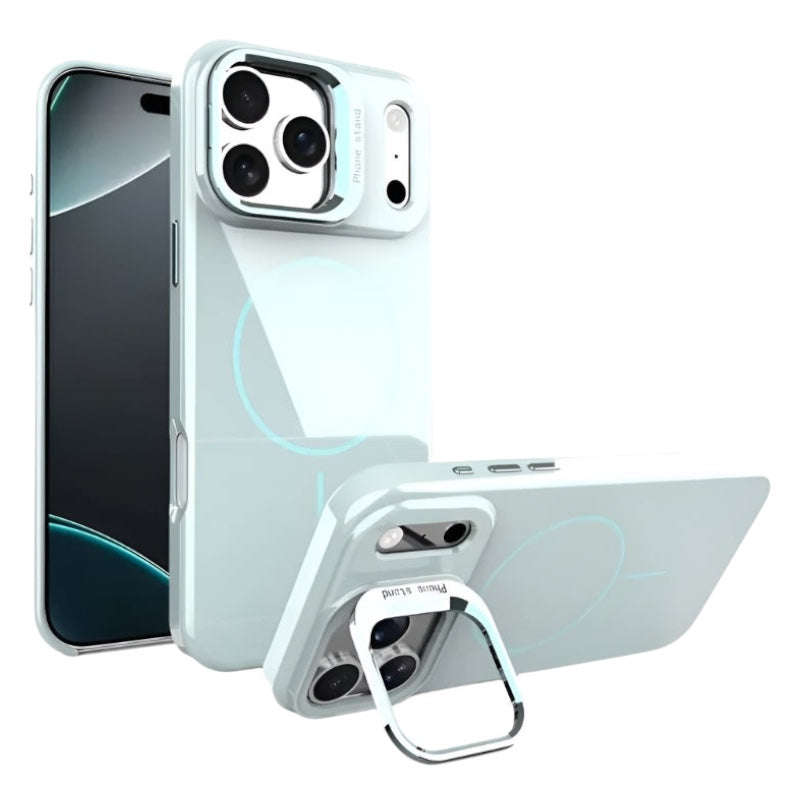 Hochglanz MagSafe/Magnet Hülle/Case mit integriertem Ständer für iPhone 17 Pro, 17 Pro Max | ZITOCASES®