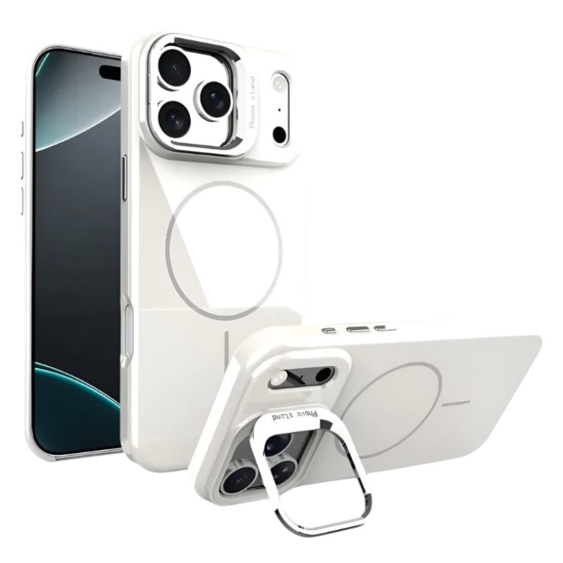 Hochglanz MagSafe/Magnet Hülle/Case mit integriertem Ständer für iPhone 17 Pro, 17 Pro Max | ZITOCASES®