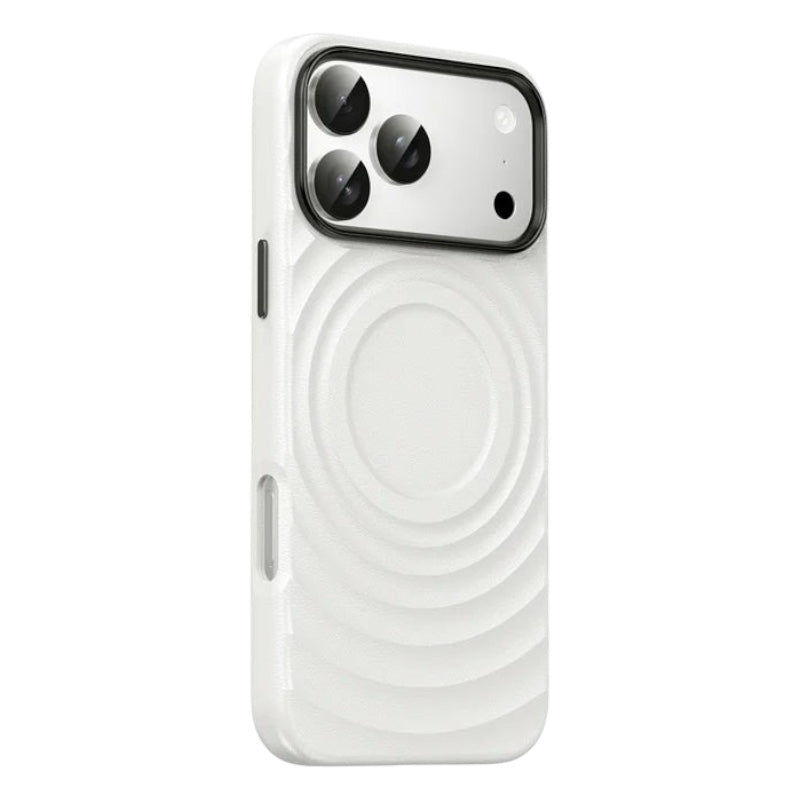 Wellen/Kunstleder Optik MagSafe/Magnet Hülle/Case für iPhone 17 Pro, 17 Pro Max | ZITOCASES®
