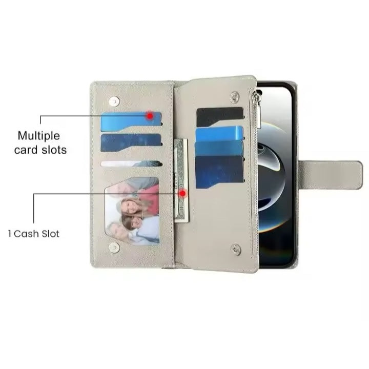 Zweifarbige Kunstleder Klapp Hülle/Flip Case für iPhone 17 Pro, 17 Pro Max | ZITOCASES®