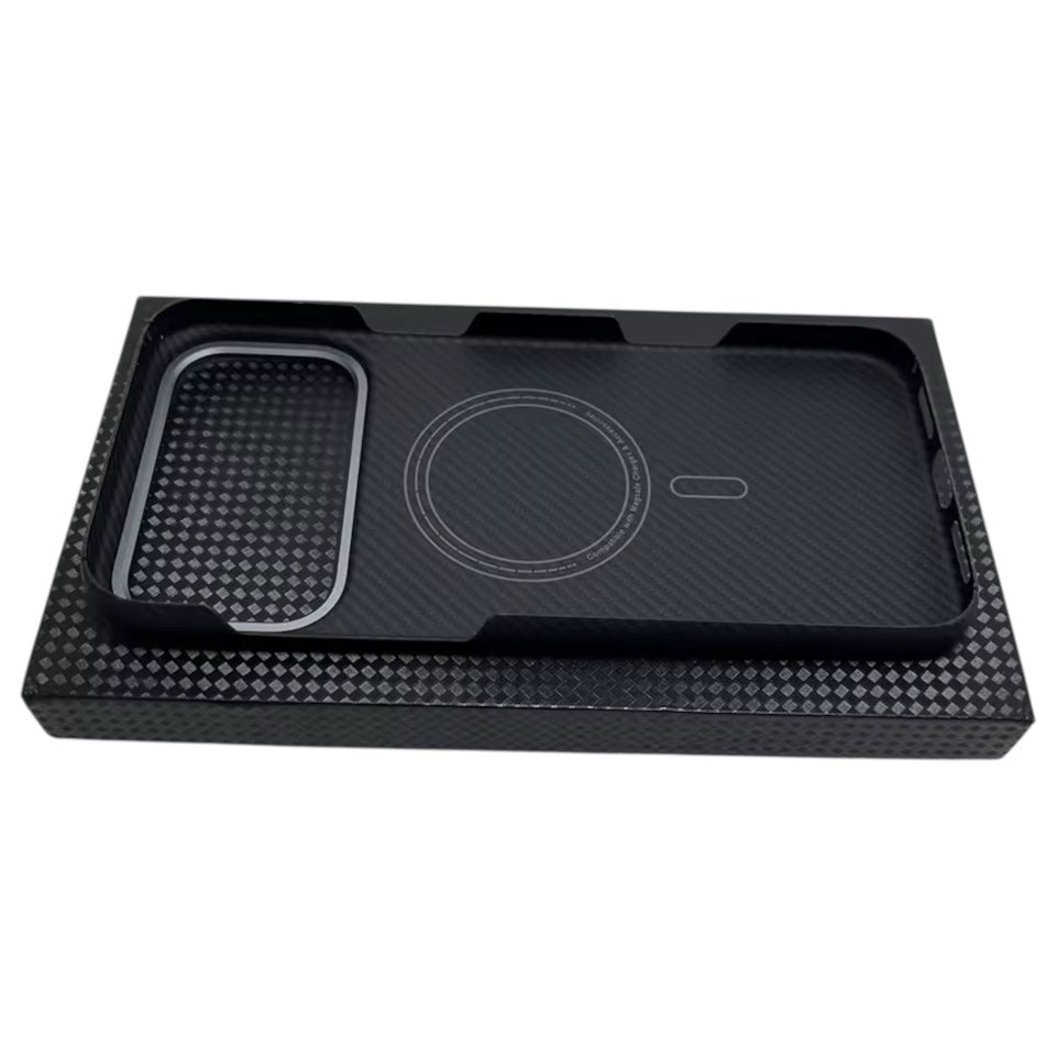 Ultra dünne 0,3mm MagSafe/Magnet Carbon Optik Hülle/Case für iPhone 17 Pro, 17 Pro Max | ZITOCASES®