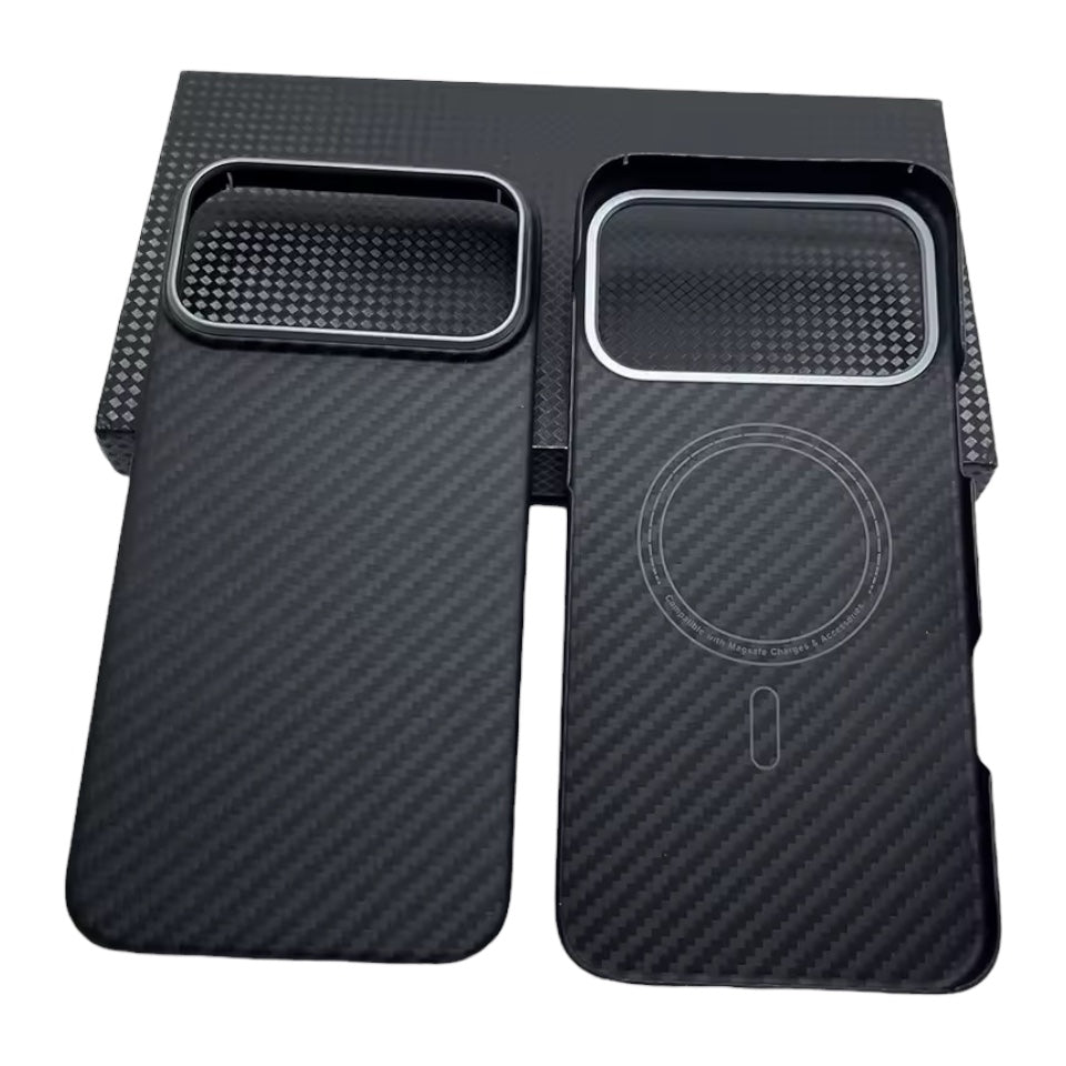 Ultra dünne 0,3mm MagSafe/Magnet Carbon Optik Hülle/Case für iPhone 17 Pro, 17 Pro Max | ZITOCASES®