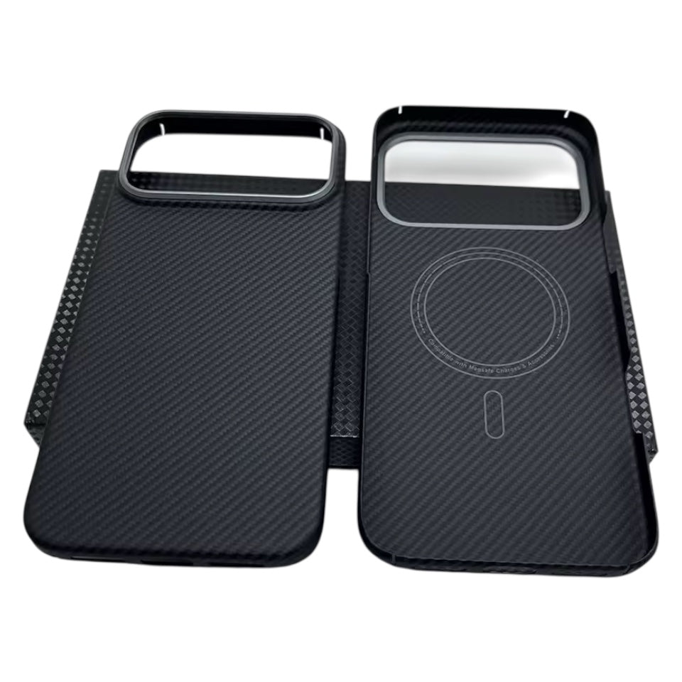 Ultra dünne 0,3mm MagSafe/Magnet Carbon Optik Hülle/Case für iPhone 17 Pro, 17 Pro Max | ZITOCASES®
