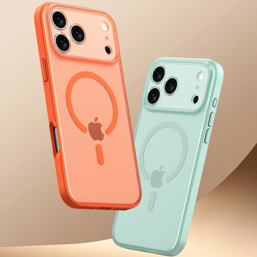 Bunte/Matte MagSafe/Magnet Hartplastik Hülle/Case für iPhone 17 Pro, 17 Pro Max | ZITOCASES®