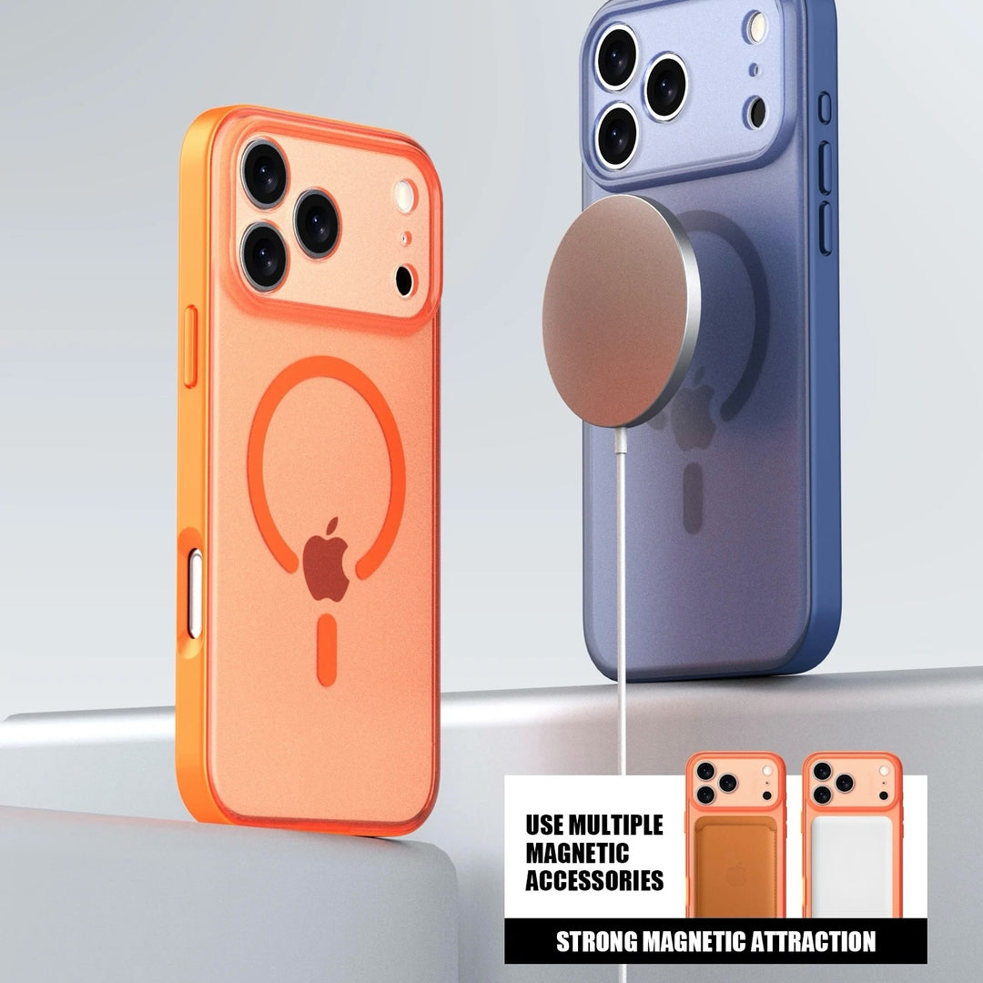 Bunte/Matte MagSafe/Magnet Hartplastik Hülle/Case für iPhone 17 Pro, 17 Pro Max | ZITOCASES®