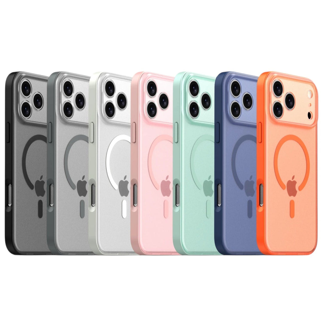 Bunte/Matte MagSafe/Magnet Hartplastik Hülle/Case für iPhone 17 Pro, 17 Pro Max | ZITOCASES®