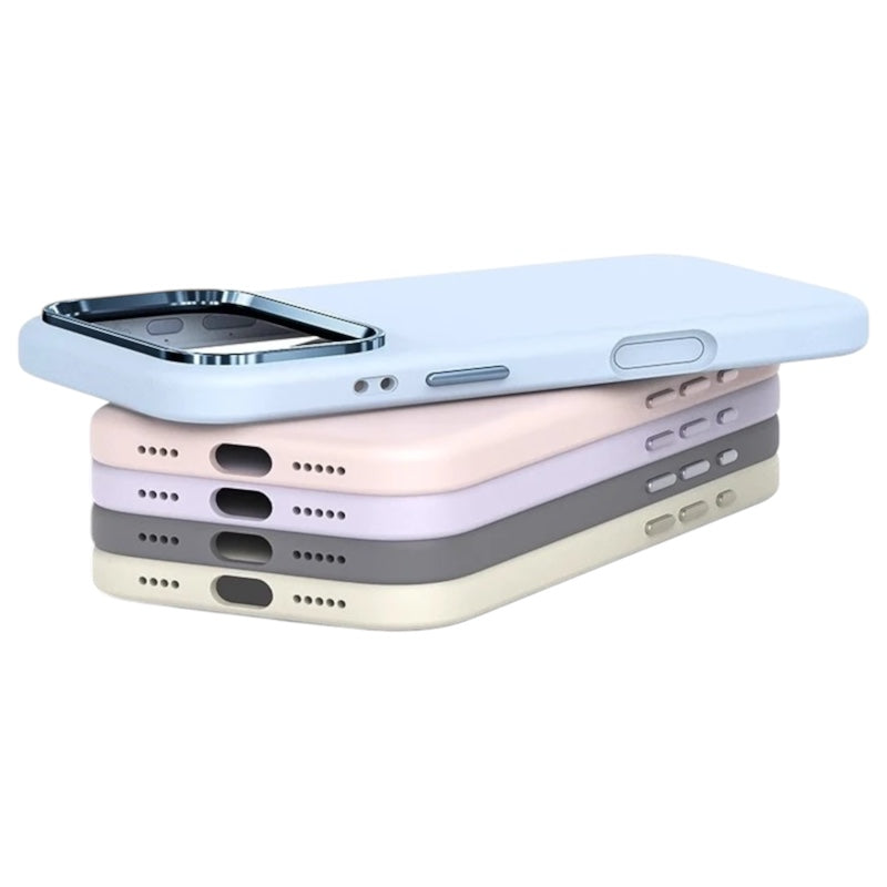 Silikon Hülle/Case mit Chrom Akzenten für iPhone 17 Pro, 17 Pro Max | ZITOCASES®