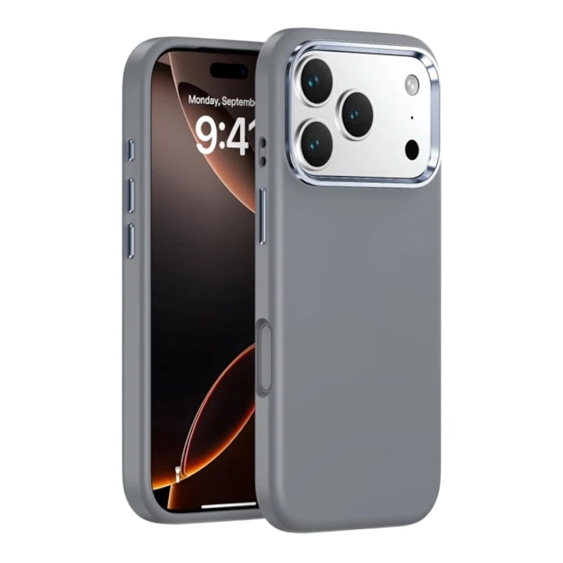 Silikon Hülle/Case mit Chrom Akzenten für iPhone 17 Pro, 17 Pro Max | ZITOCASES®