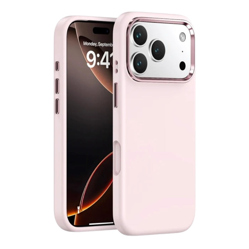 Silikon Hülle/Case mit Chrom Akzenten für iPhone 17 Pro, 17 Pro Max | ZITOCASES®