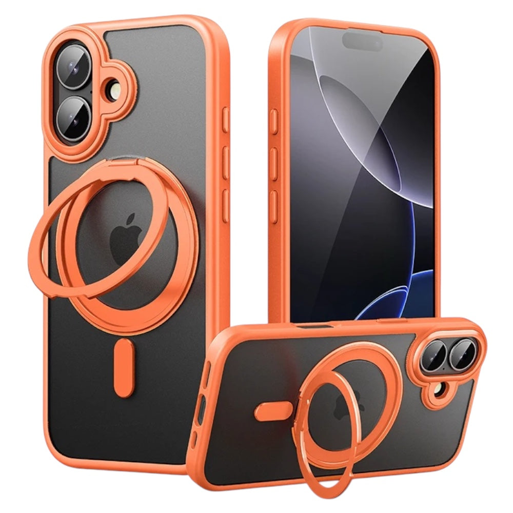 Transparente MagSafe/Magnet Hülle/Case mit integriertem Ständer für iPhone 17 Pro, 17 Pro Max | ZITOCASES®