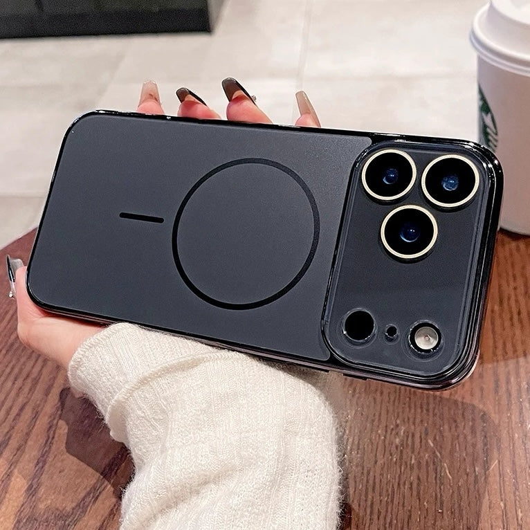 Hochglanz/Chrom MagSafe/Magnet Hülle/Case mit Kameraabdeckung für iPhone 17 Pro, 17 Pro Max | ZITOCASES®