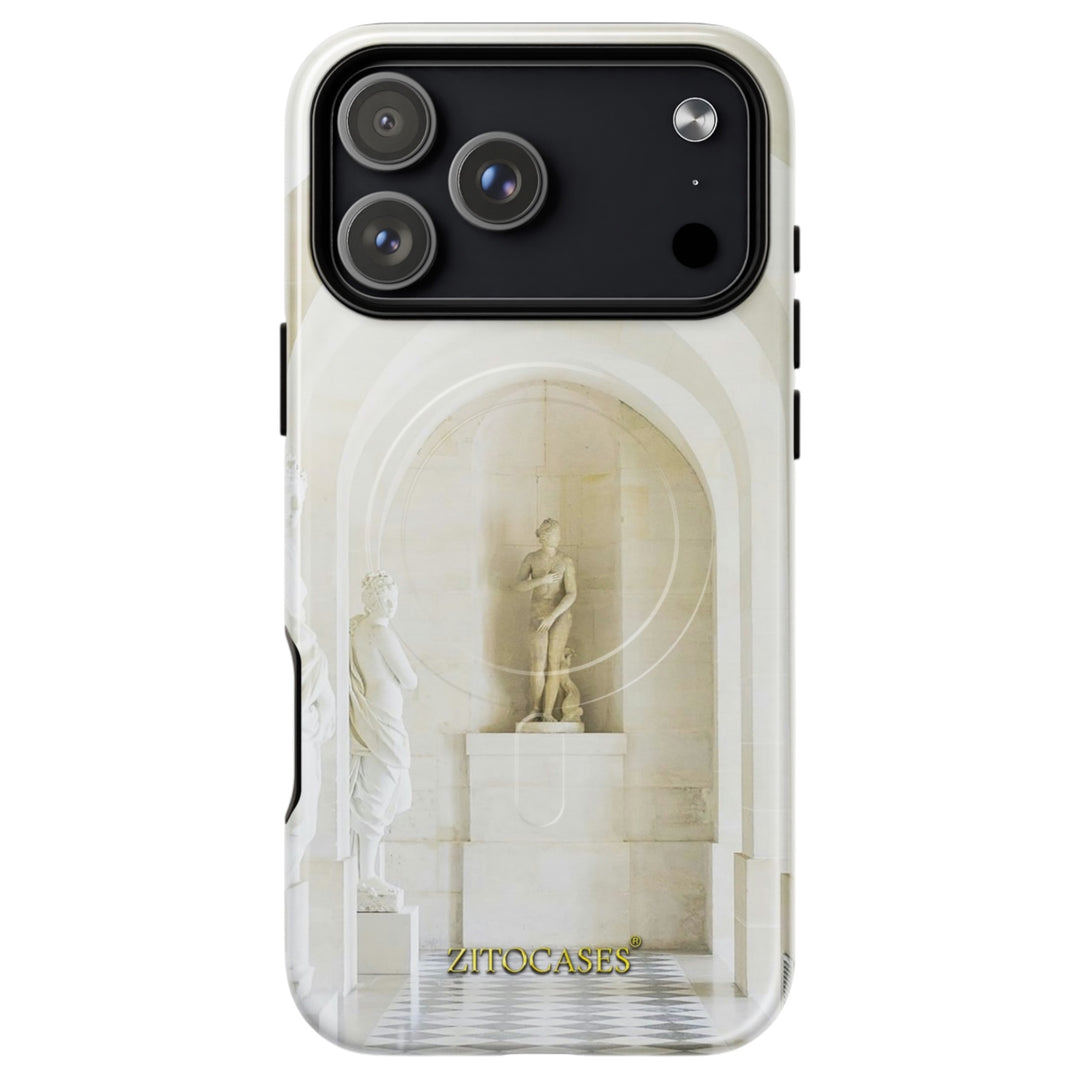 Dualschutz MagSafe/Magnet Luxus/Skulptur Design 2-in-1 Hybrid Hülle/Case für iPhone 17 Pro, 17 Pro Max | ZITOCASES®