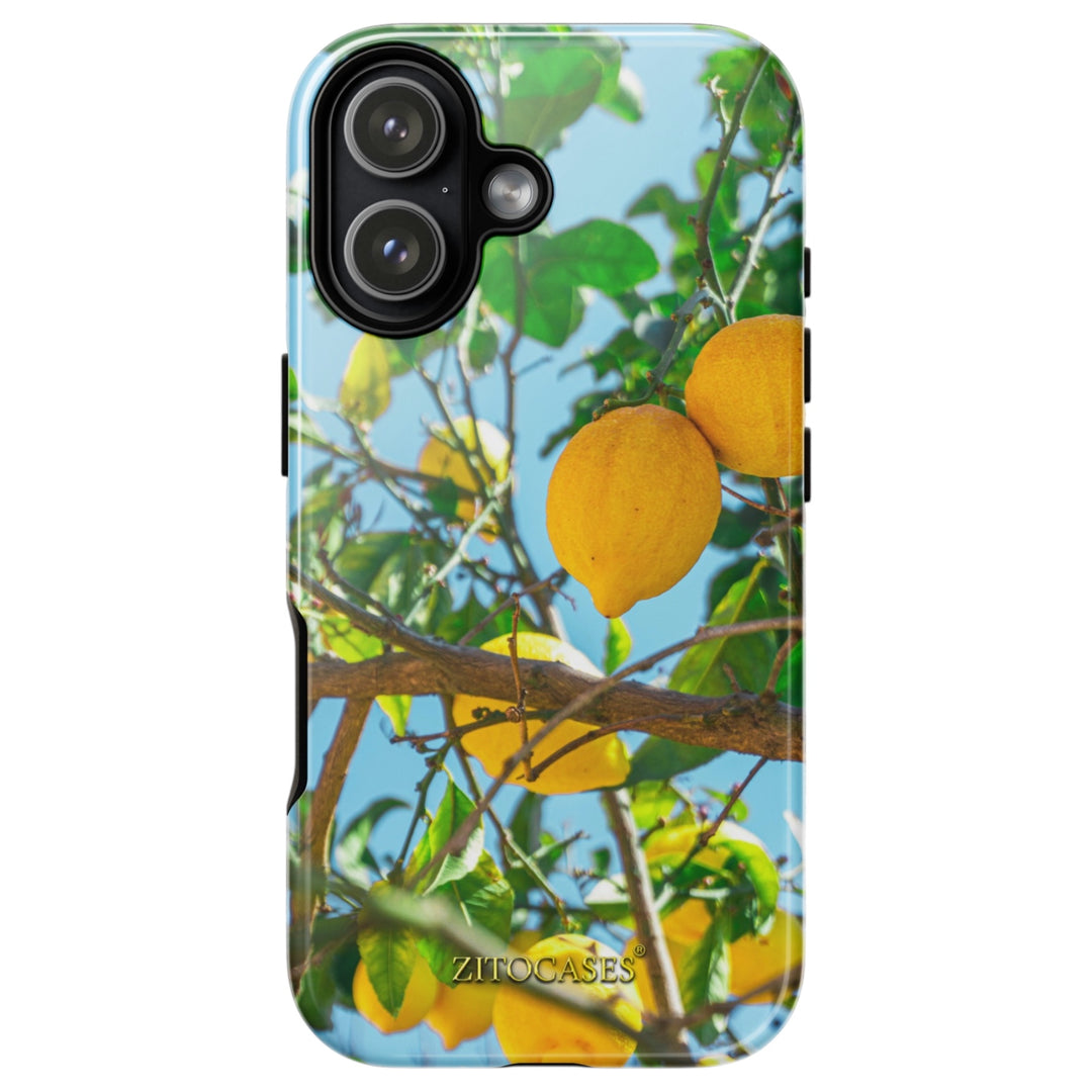 Dualschutz Zitronenbaum Design 2-in-1 Hybrid Hülle/Case für iPhone 17 | ZITOCASES®