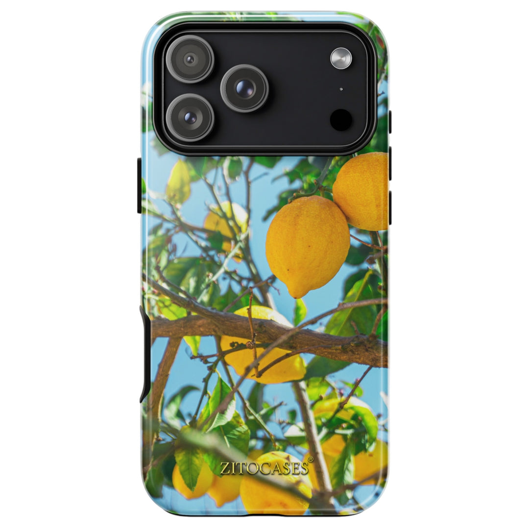 Dualschutz Zitronenbaum Design 2-in-1 Hybrid Hülle/Case für iPhone 17 Pro, 17 Pro Max | ZITOCASES®