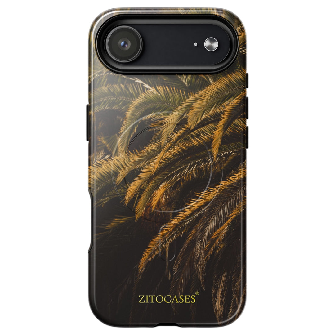 Dualschutz MagSafe/Magnet Palmenblätter Design 2-in-1 Hybrid Hülle/Case für iPhone Air | ZITOCASES®