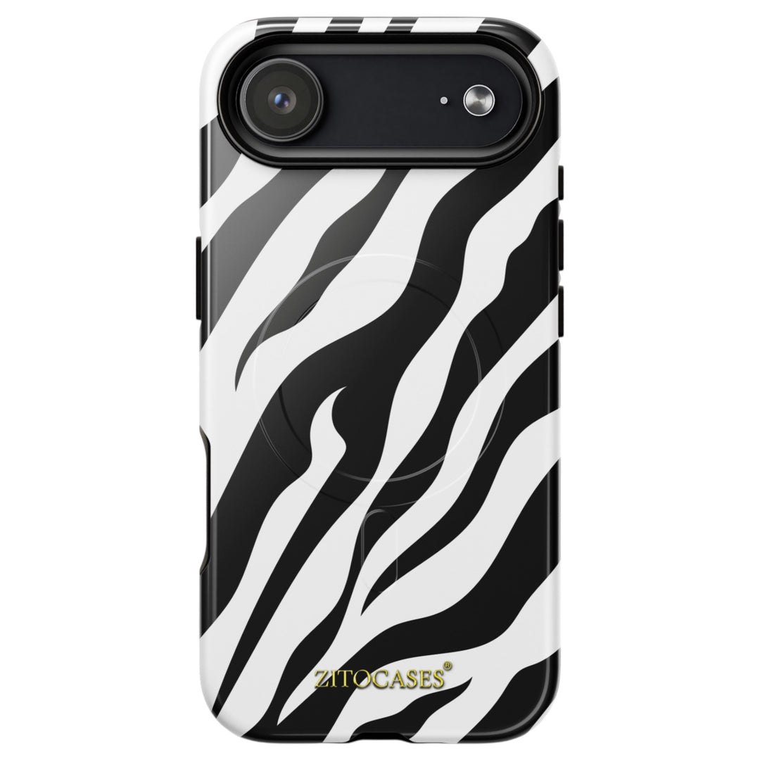Dualschutz MagSafe/Magnet Zebra Muster Design 2-in-1 Hybrid Hülle/Case für iPhone Air | ZITOCASES®