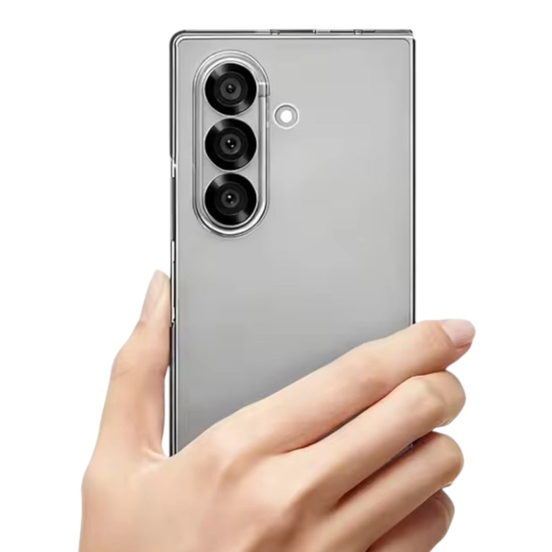 Dünne/Transparente Hülle/Case mit Kartenfach für Samsung Galaxy Z TriFold | ZITOCASES®