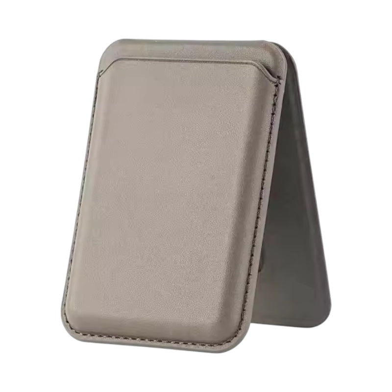 Kunstleder MagSafe/Magnet Wallet/Kartenhalter mit integriertem Ständer