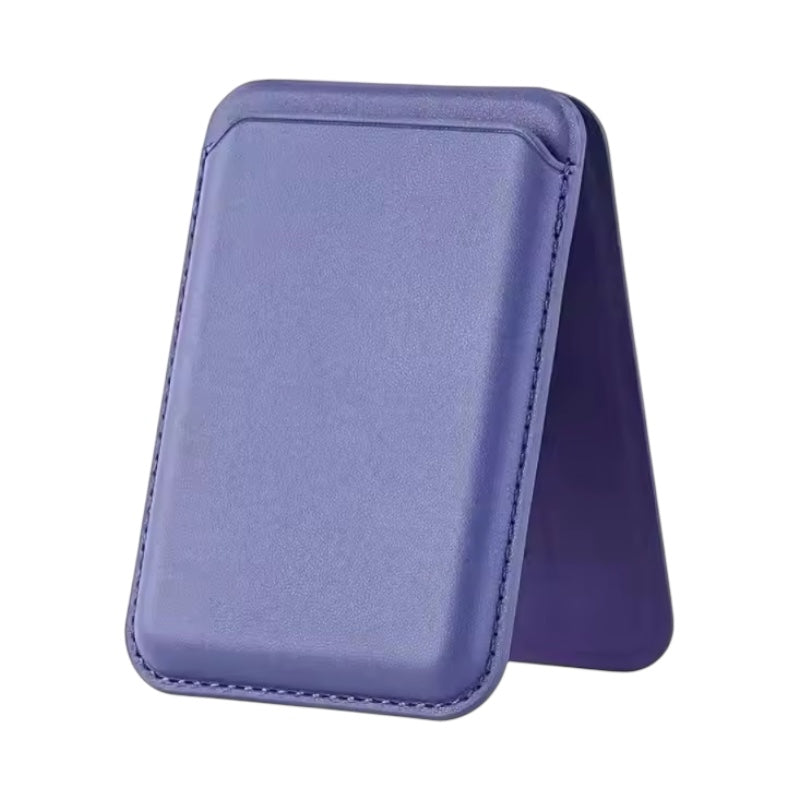 Kunstleder MagSafe/Magnet Wallet/Kartenhalter mit integriertem Ständer