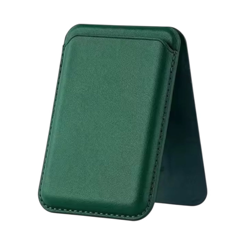 Kunstleder MagSafe/Magnet Wallet/Kartenhalter mit integriertem Ständer