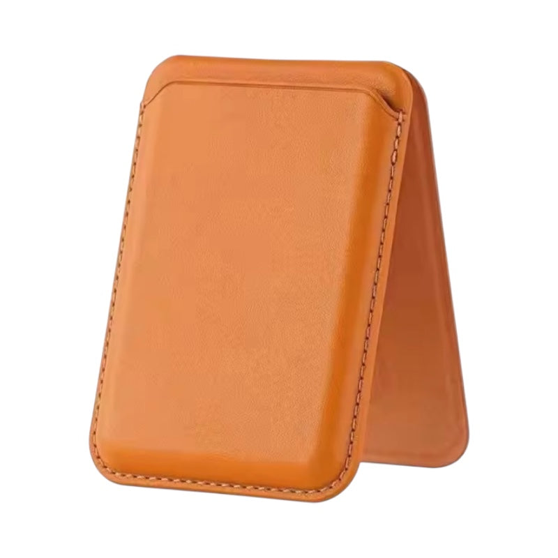 Kunstleder MagSafe/Magnet Wallet/Kartenhalter mit integriertem Ständer