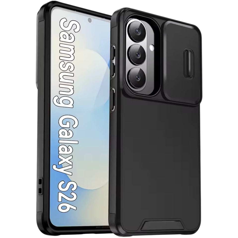 Outdoor Hülle/Case mit verschiebbarer Kameraabdeckung für Samsung Galaxy S26, S26 Plus, S26 Ultra | ZITOCASES®