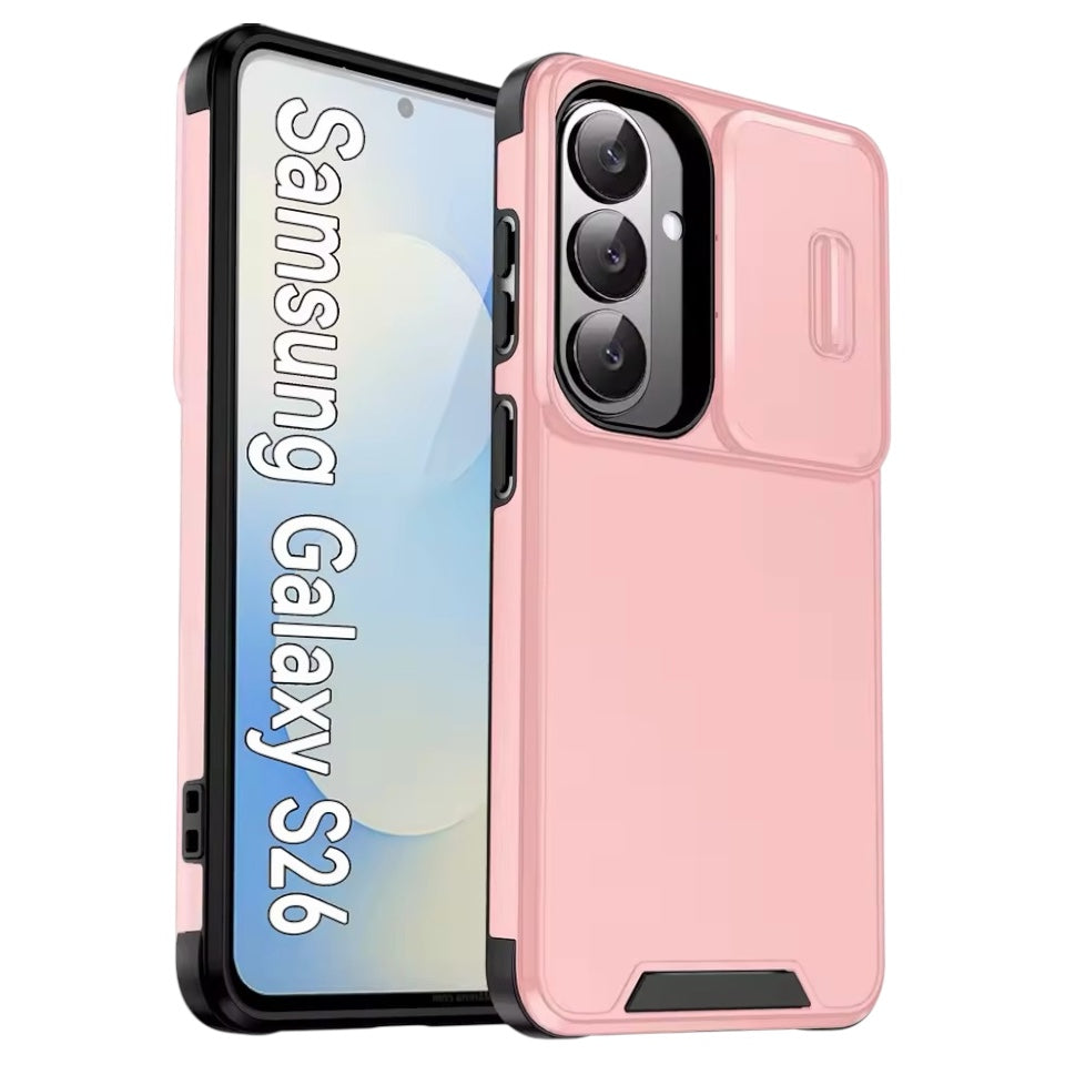 Outdoor Hülle/Case mit verschiebbarer Kameraabdeckung für Samsung Galaxy S26, S26 Plus, S26 Ultra | ZITOCASES®