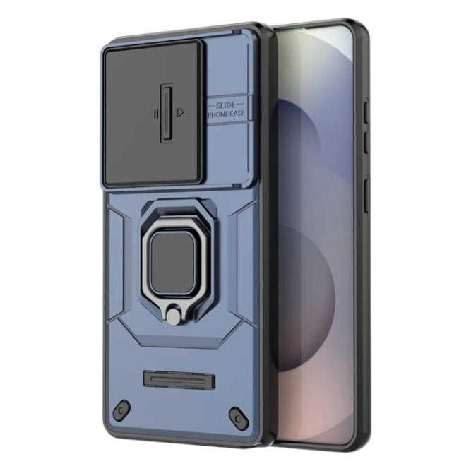 Robuste Outdoor/Magnet Hülle/Case mit verschiebbarer Kameraabdeckung für Samsung Galaxy S26, S26 Plus, S26 Ultra