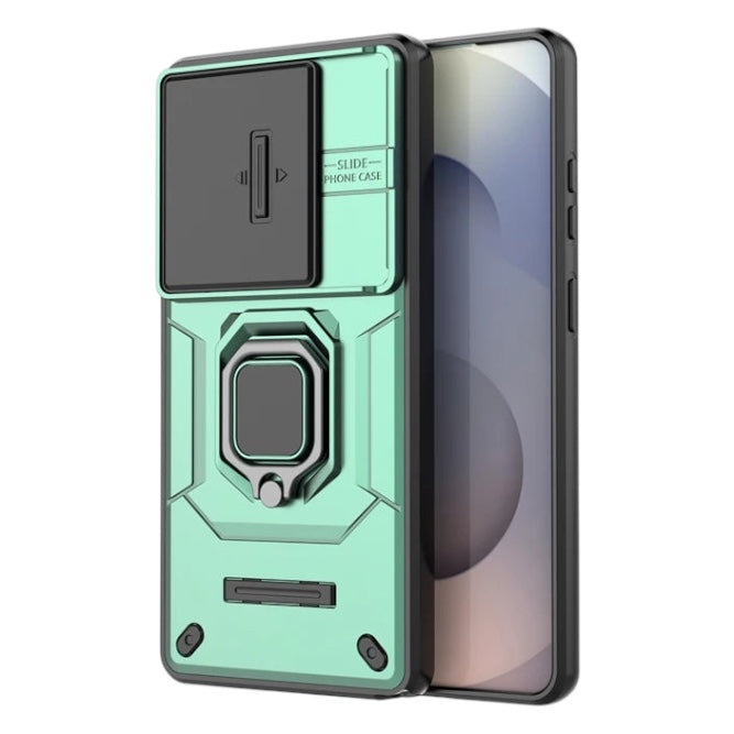 Robuste Outdoor/Magnet Hülle/Case mit verschiebbarer Kameraabdeckung für Samsung Galaxy S26, S26 Plus, S26 Ultra