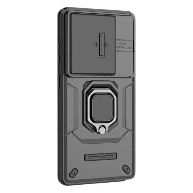 Robuste Outdoor/Magnet Hülle/Case mit verschiebbarer Kameraabdeckung für Samsung Galaxy S26, S26 Plus, S26 Ultra