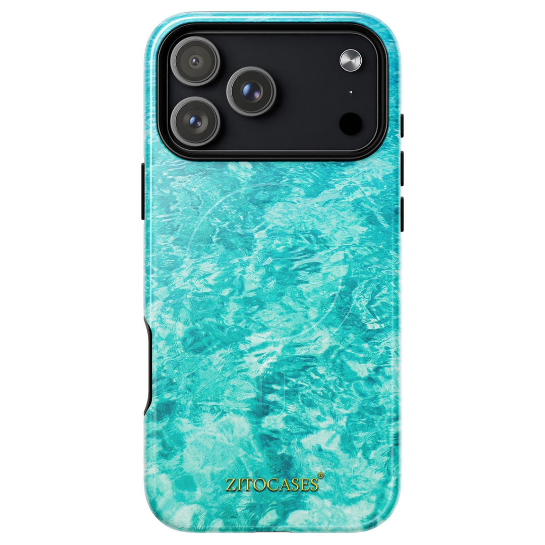 Dualschutz MagSafe/Magnet Karibik/Meer Design 2-in-1 Hybrid Hülle/Case für iPhone 17 Pro, 17 Pro Max | ZITOCASES®
