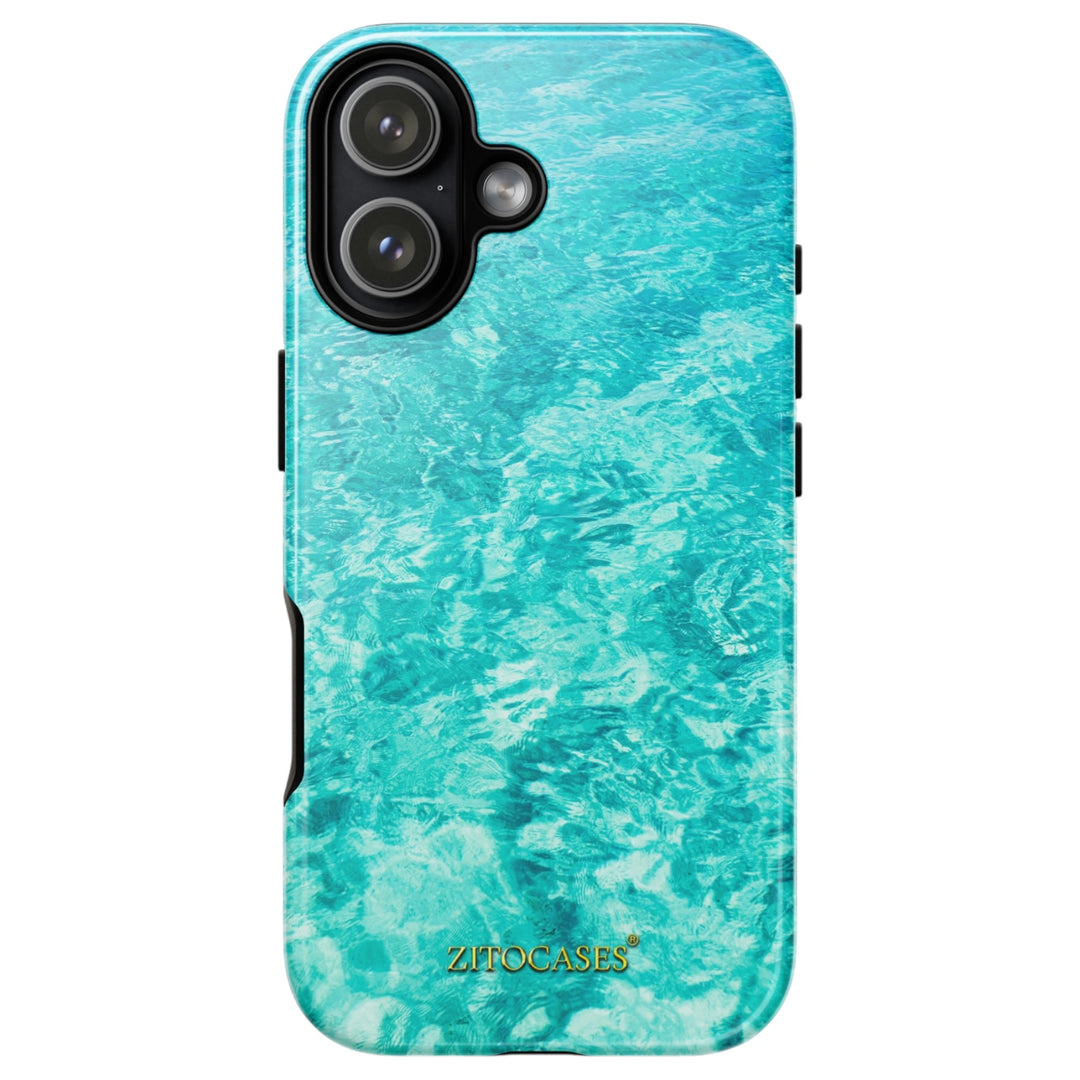 Dualschutz Karibik/Meer Design 2-in-1 Hybrid Hülle/Case für iPhone 17 | ZITOCASES®