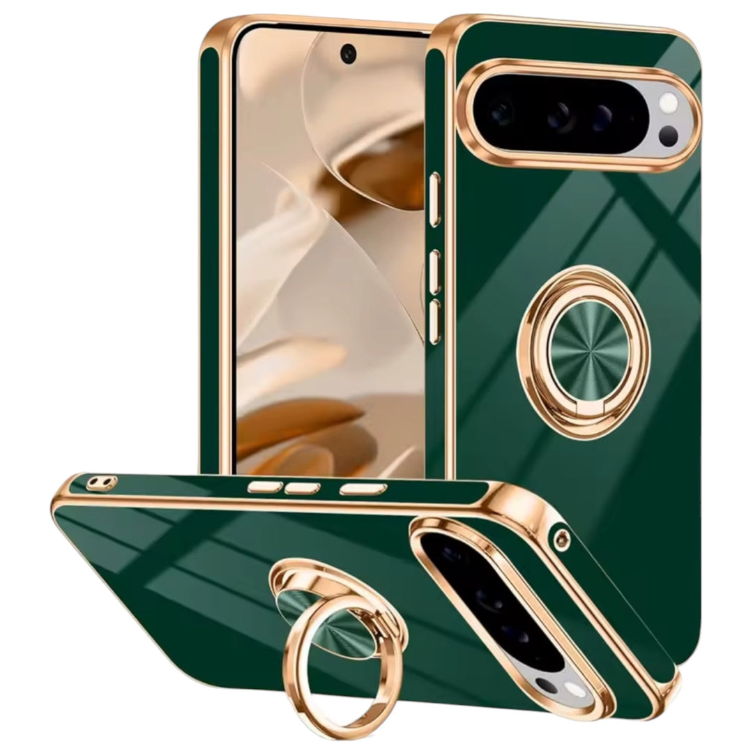 SALE | Google Pixel 10 Pro | Magnetische Hochglanz/Ring Soft Hülle/Case | ZITOCASES®