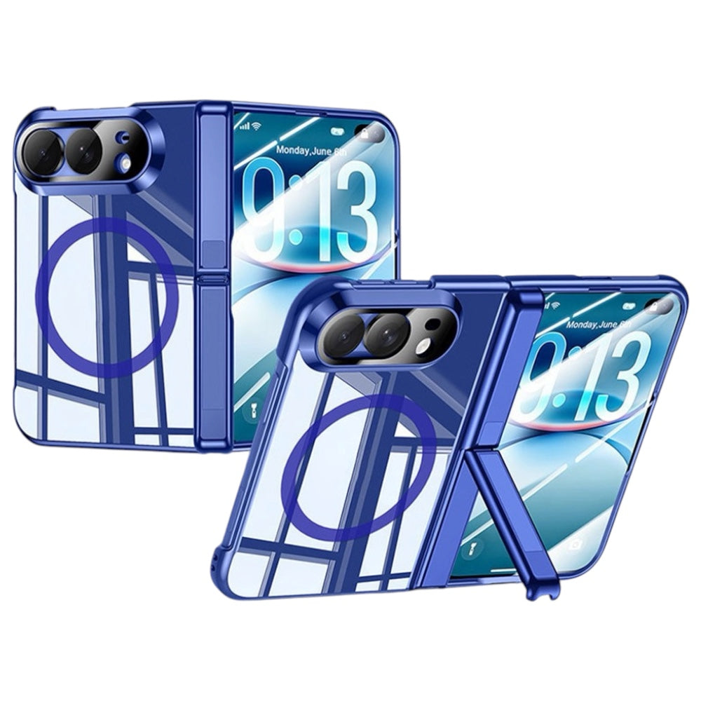 Kratzfeste/Transparente Vollschutz [KLARSICHT] MagSafe/Magnet Hülle/Case mit integriertem Ständer für iPhone Ultra | ZITOCASES®