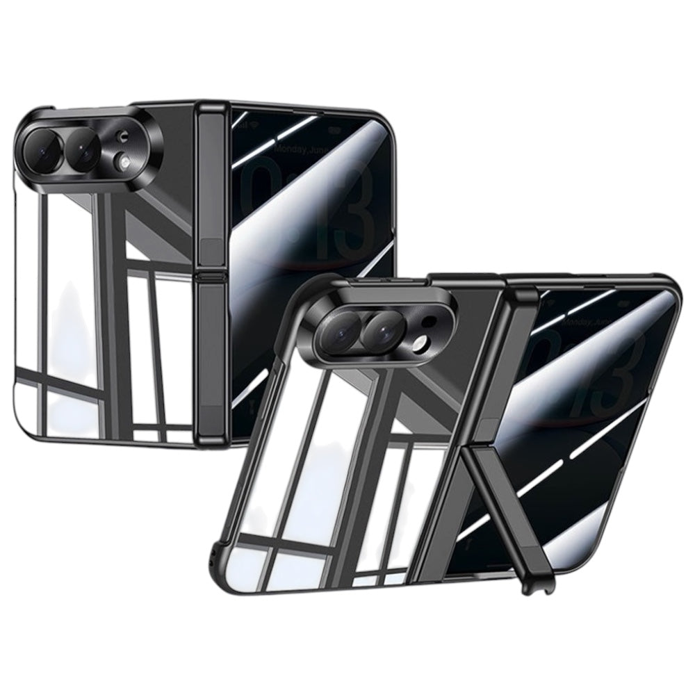 Kratzfeste/Transparente Vollschutz [SICHTSCHUTZ] Hülle/Case mit integriertem Ständer für iPhone Ultra | ZITOCASES®
