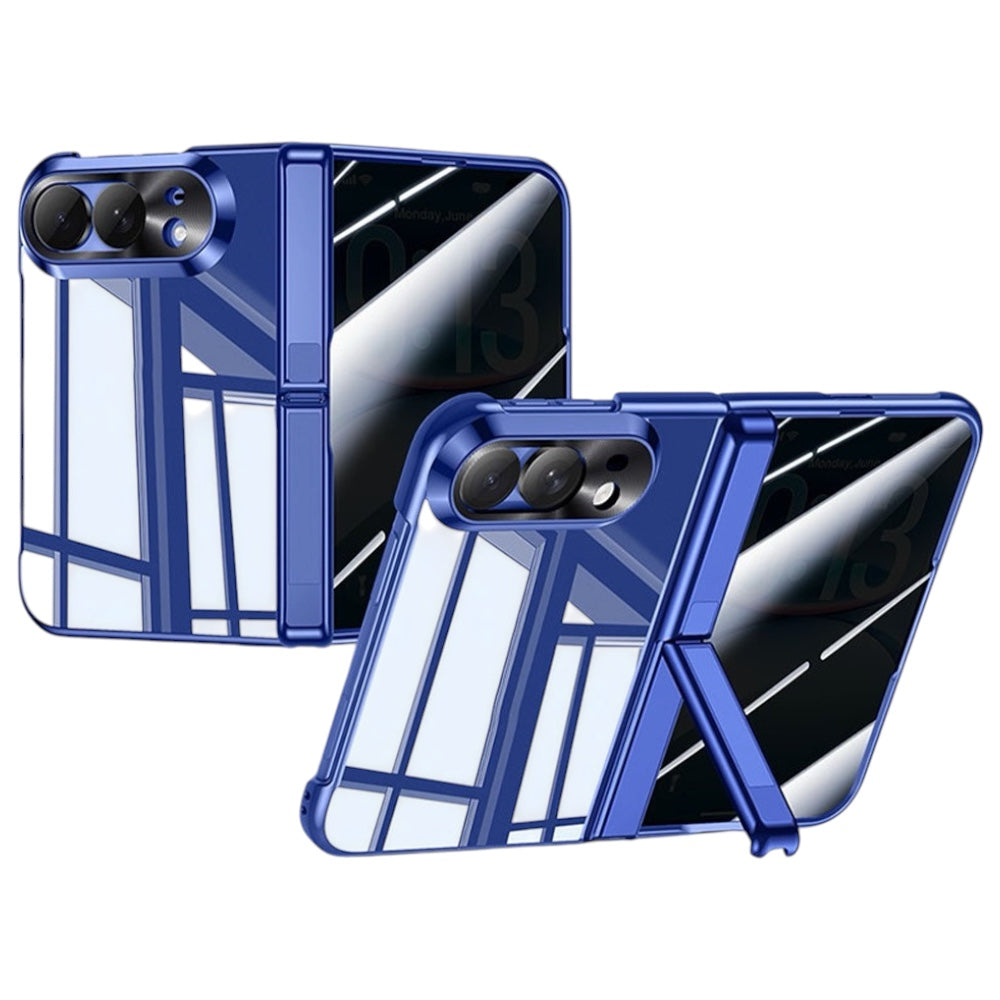 Kratzfeste/Transparente Vollschutz [SICHTSCHUTZ] Hülle/Case mit integriertem Ständer für iPhone Ultra | ZITOCASES®